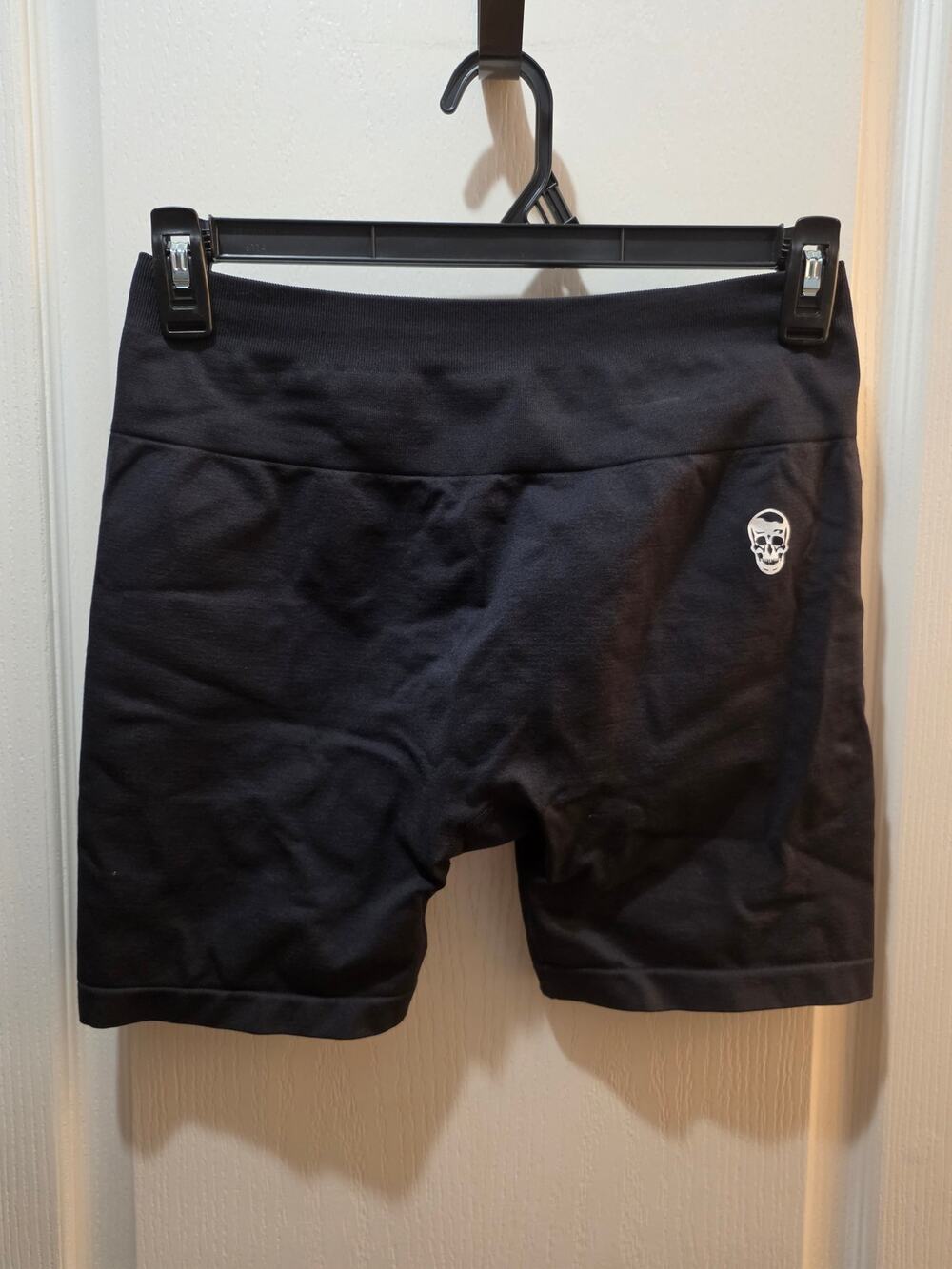 Gymreapers Infinity Seamless Shorts XL Black High Rise Scrunch 6" Gym